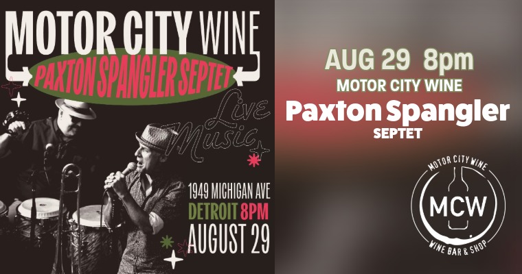 Paxton Spangler Band at Motor City Wine